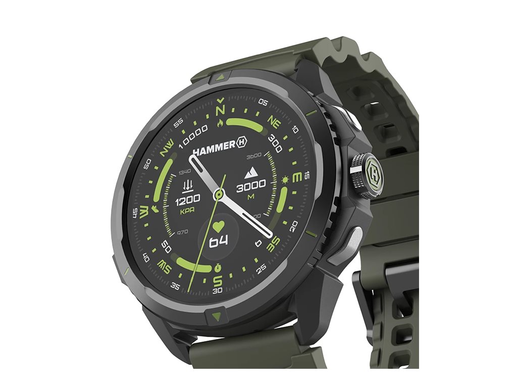Hammer Watch 2 | Smart watch | AMOLED | 1.5” | Military Edition