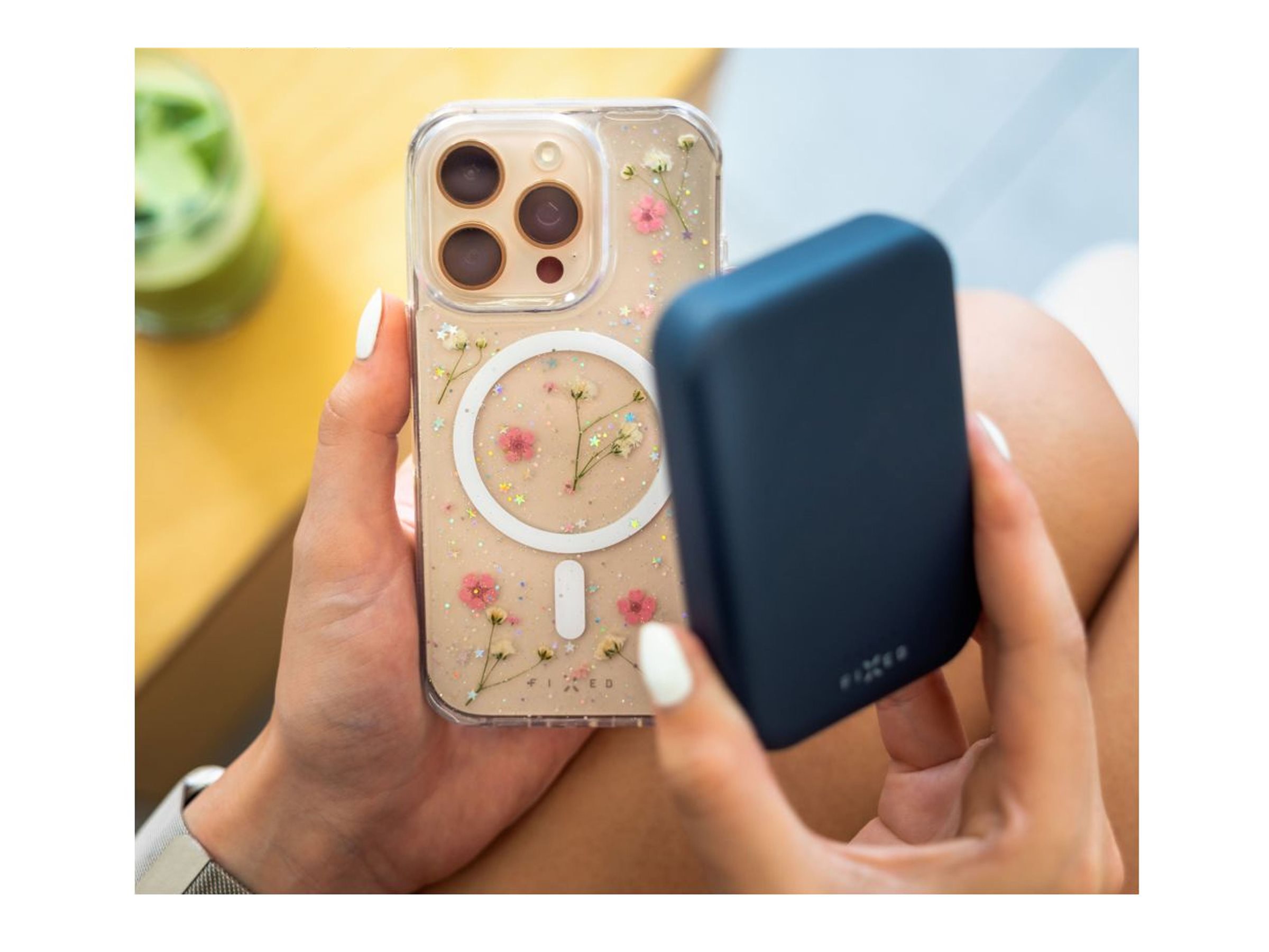 FIXED MagBloom for Apple iPhone 17 Pro Max, Blush Plum | Fixed