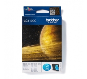 Brother LC-1100C (LC1100C) Rašalinė kasetė, Žydra