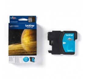 Brother LC-1100C (LC1100C) Rašalinė kasetė, Žydra