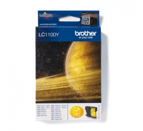 Brother LC-1100Y (LC1100Y) Rašalinė kasetė, Geltona
