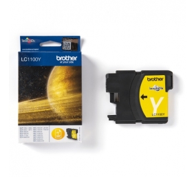 Brother LC-1100Y (LC1100Y) Rašalinė kasetė, Geltona