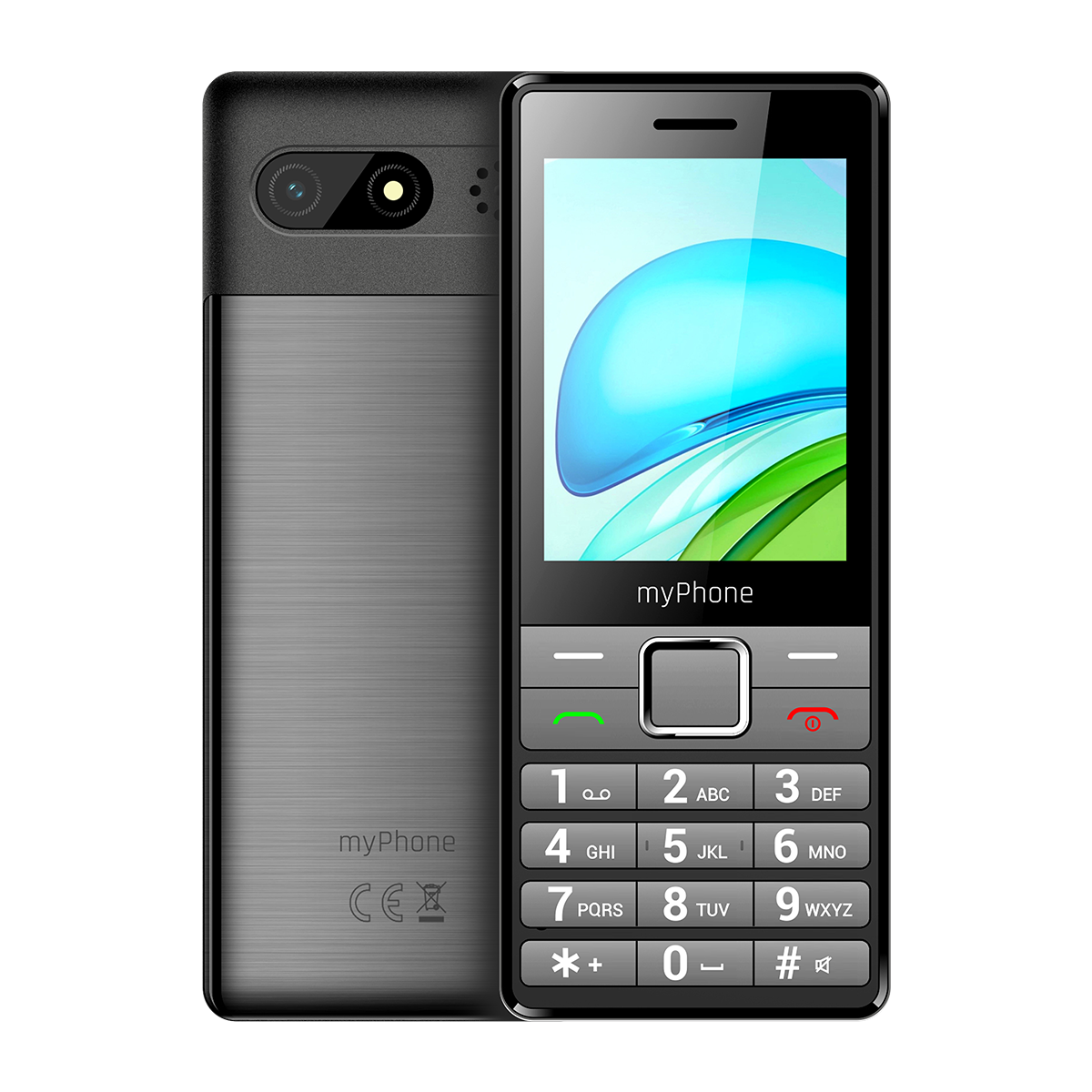 myPhone 7340 LTE | Silver | 2.8 " | IPS | 48 MB | 128 MB | Dual SIM | Main camera resolution 2 MP | 1400 mAh