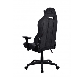 Arozzi Torretta Soft Fabric | Gaming Chair | Metal/Reinforced nylon | Pure Black