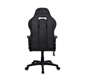 Arozzi Torretta Soft Fabric | Gaming Chair | Metal/Reinforced nylon | Pure Black