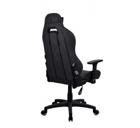 Arozzi Torretta Soft Fabric | Gaming Chair | Metal/Reinforced nylon | Pure Black