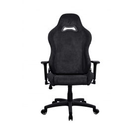 Arozzi Torretta Soft Fabric | Gaming Chair | Metal/Reinforced nylon | Pure Black