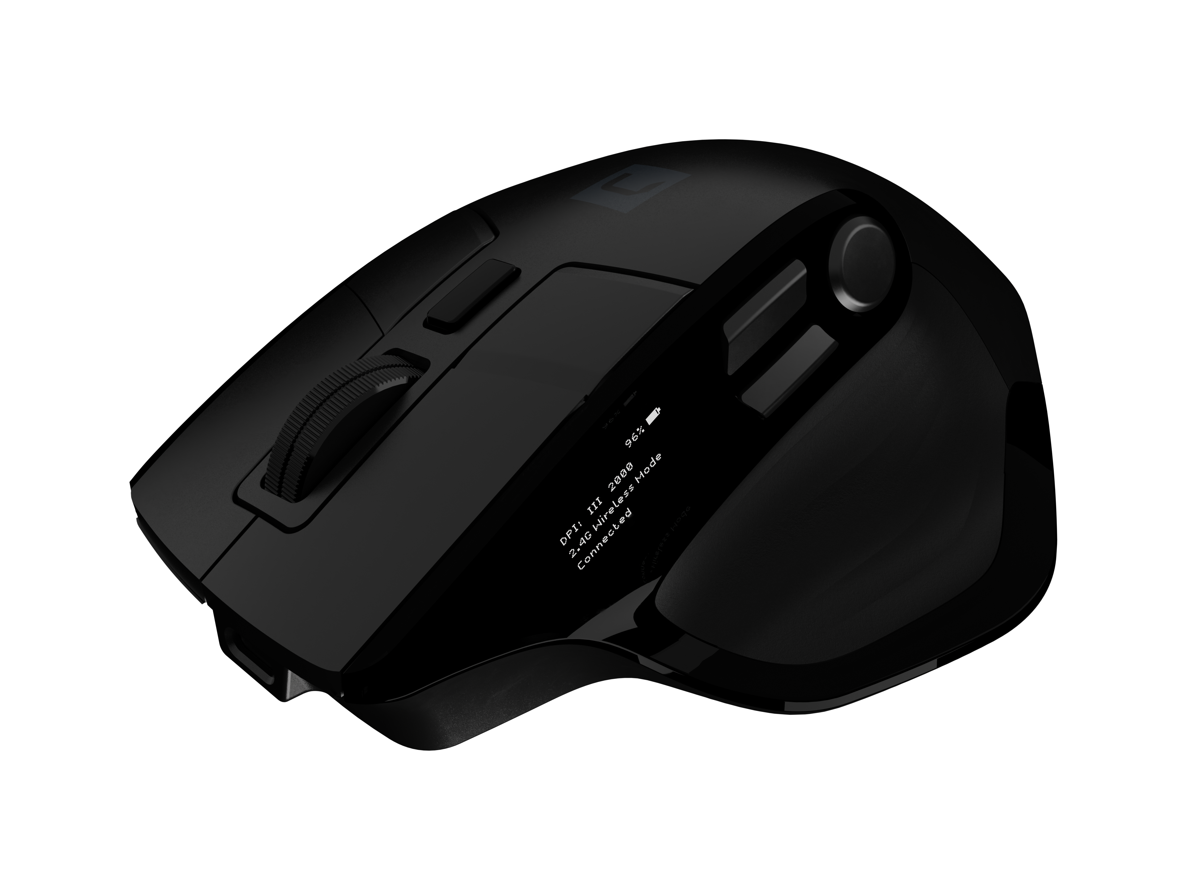 Natec Mouse | Jaguar Pro | Wireless | 2.4 GHz, Bluetooth | Black