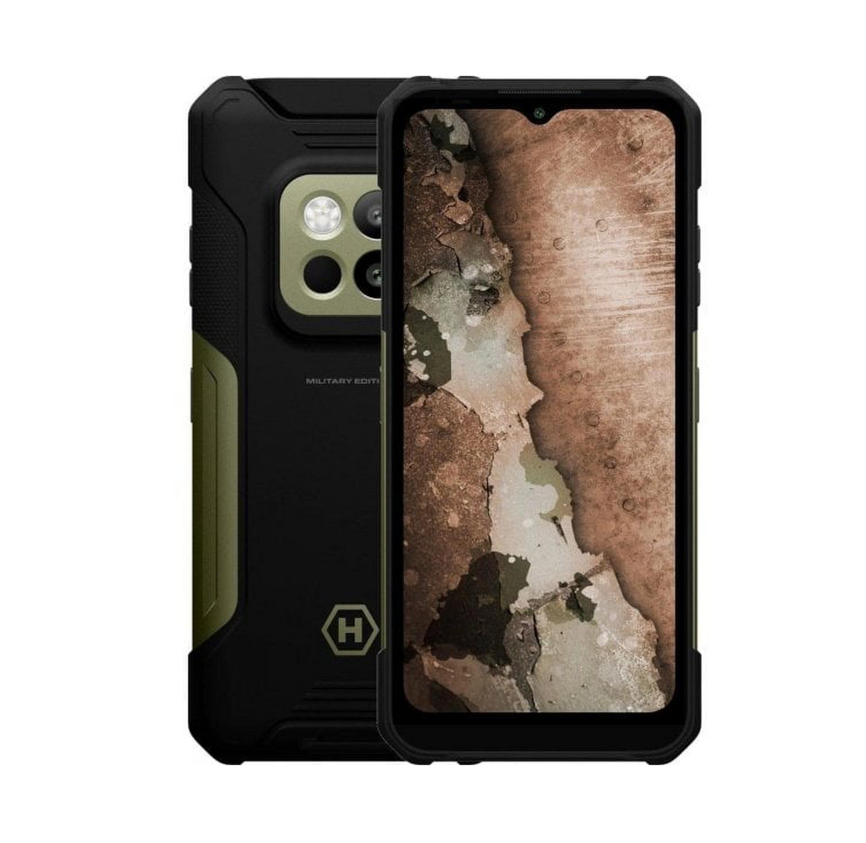 Hammer | Construction 2 | Green | 6.58 " | 1080 x 2408 pixels | Mediatek | Dimensity 6300 | Internal RAM 6 GB | 128 GB | Dual SIM | 3G | 4G | 5G | Main camera resolution 50 MP | Android | 14 | 6500 mAh