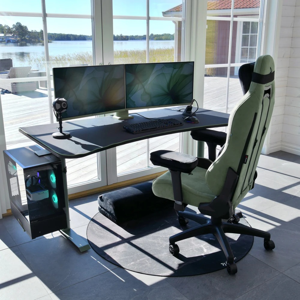 Arozzi Gaming Desk | Arena Large | Forest Green