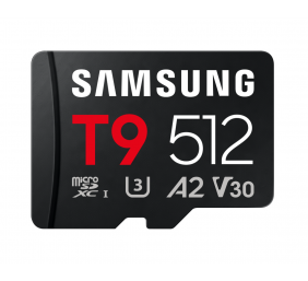 Samsung microSDXC UHS-I Card | T9 | 512 GB | microSD | Flash memory class U3, V30, A2