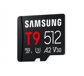 Samsung microSDXC UHS-I Card | T9 | 512 GB | microSD | Flash memory class U3, V30, A2