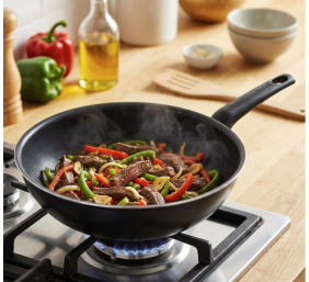 TEFAL | B5561953 Simple Cook | Frying | Diameter 28 cm | Fixed handle | Black
