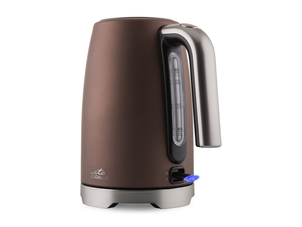 ETA Kettle | Erika ETA259090010 | 2200 W | Electric | 1.7 L | Stainless steel | 360° rotational base | Brown