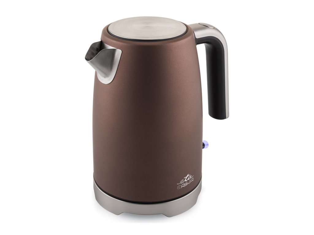 ETA Kettle | Erika ETA259090010 | 2200 W | Electric | 1.7 L | Stainless steel | 360° rotational base | Brown