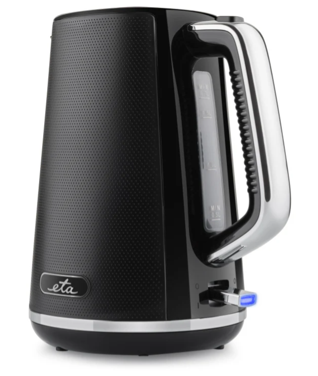 ETA Kettle | Nora ETA360590010 | 2200 W | Electric | 1.7 L | Plastic | 360° rotational base | Black