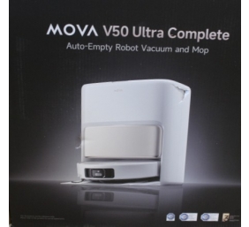 SALE OUT. MOVA V50 Ultra Complete Robot Vacuum, White | MOVA Robot Vacuum | V50 Ultra Complete | Wet&Dry | 6400 mAh | Dust capacity 3.2 L | 24000 Pa | White | DAMAGED PACKAGING | 34 month(s)