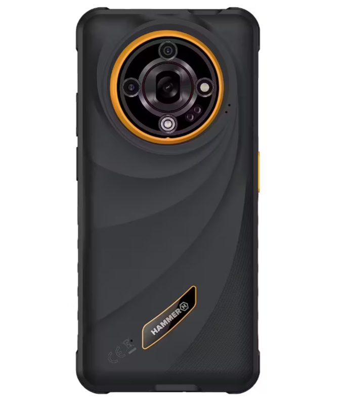 Hammer Iron 6 | Orange | 6.56 " | IPS | 1612 x 720 pixels | Mediatek | Dimensity 6300 | Internal RAM 6 GB | 128 GB | microSD | Dual SIM | 4G | 5G | Main camera resolution 64 MP | Android | 15 | 6050 mAh