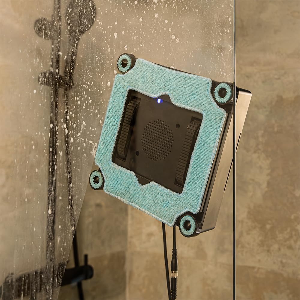 Cecotec Windows Cleaning Robot | Conga Windroid W50 Double Spray | Corded | Black