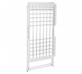 Adler | Foldable electric clothes drying rack | AD 7821 | 220 W | Silver/White