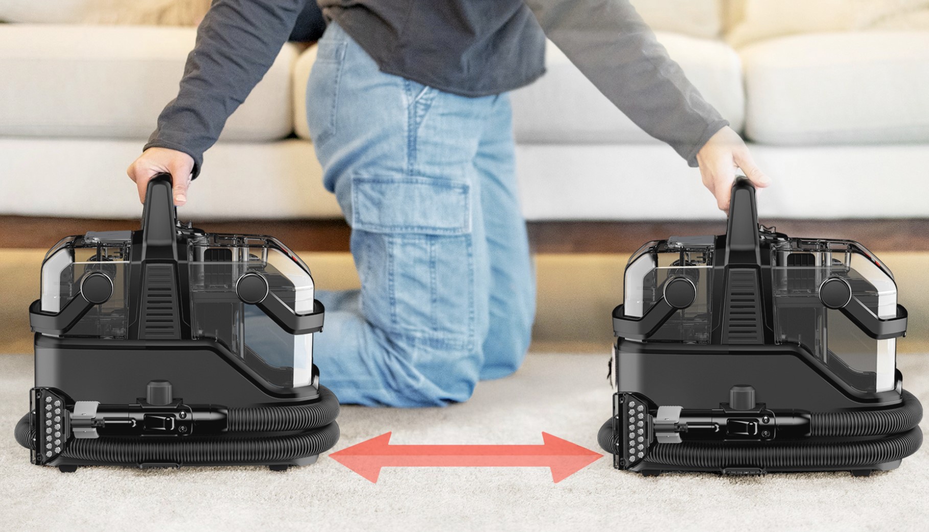 Bissell | Portable Carpet and Upholstery Cleaner | SpotClean C9 Pro | Corded operating | Washing function | 400 W