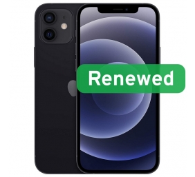 Apple Renewed Grade B | Apple iPhone 12 | Black | 6.1 " | Super Retina XDR | A14 Bionic | 4 GB | 64 GB | iOS