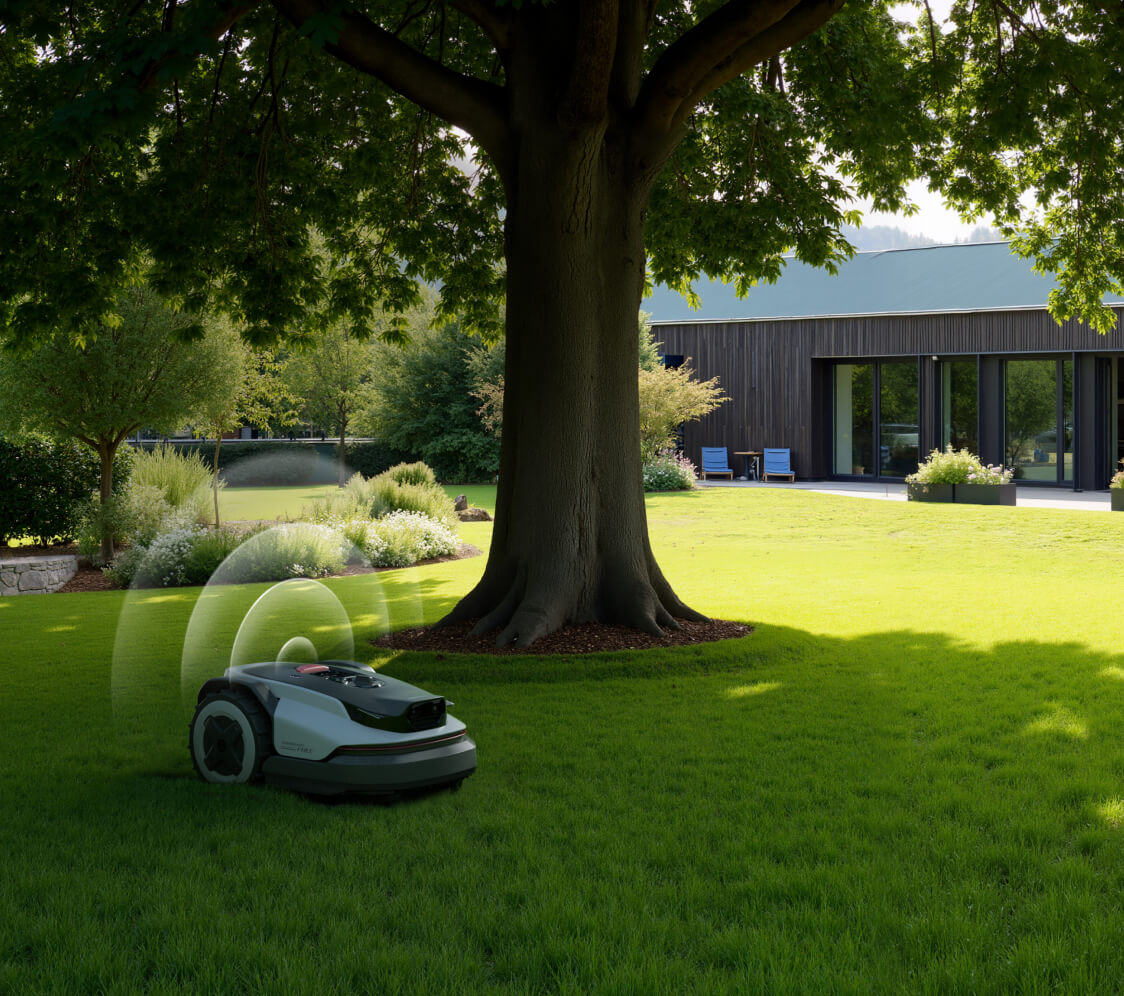 Roborock RockNeo Q110 Mower, 2WD, 1000m², RTK + VSLAM, (Edge Cutting module sold separately)