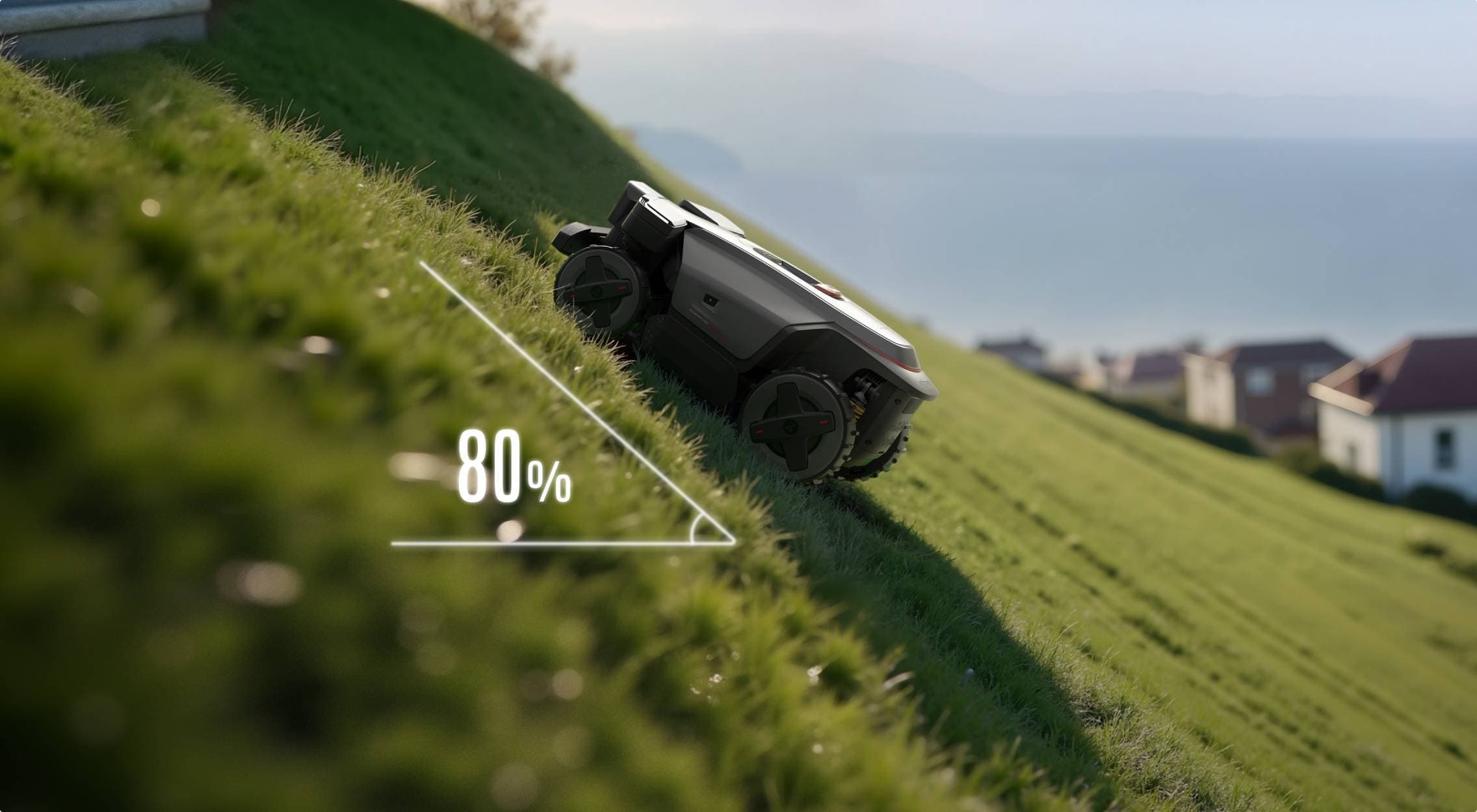 Roborock RockMow Z130 Mower, AWD, 3000m², RTK + VSLAM, (Edge Cutting module sold separately)