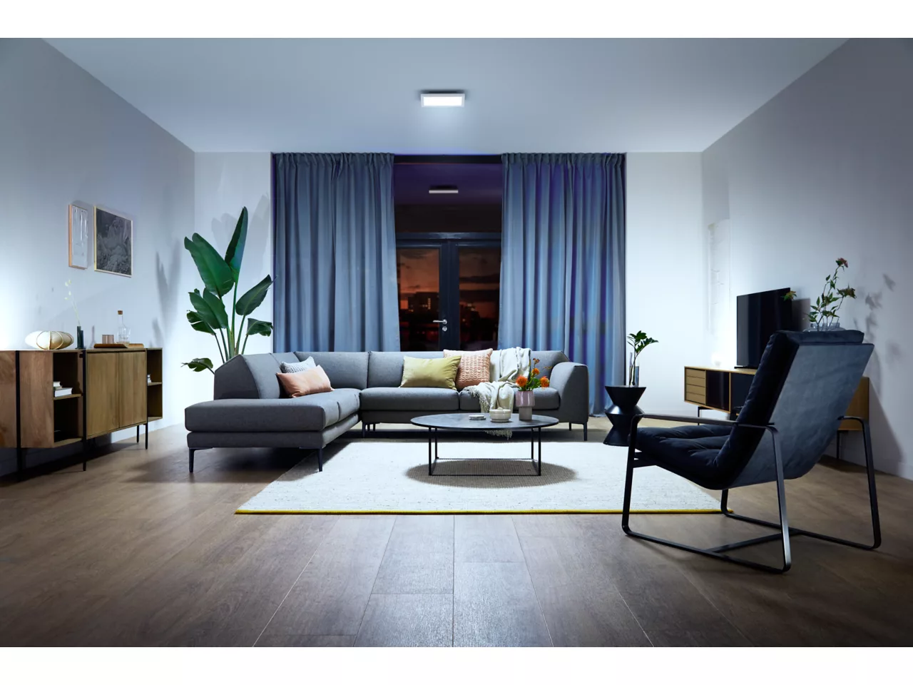 Philips Hue Aurelle square panel light, White | 2200-6500 Hue White Ambiance