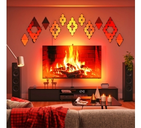 Nanoleaf 4D V2 TV Screen Mirror + Light Strips Kit (for TV & Monitor up to 65'') | 24 W | Multicolor RGB