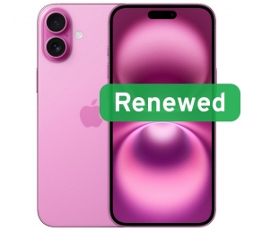 Apple Renewed Grade A | Apple iPhone 16 Plus | Pink | 6.7 " | Super Retina XDR | 128 GB | 5G | iOS