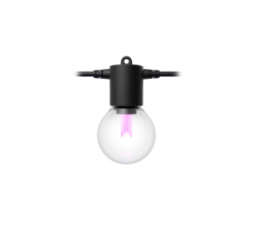 Philips Hue Hue Festavia Globe Outdoor String Lights, 14m Extension | 30 W