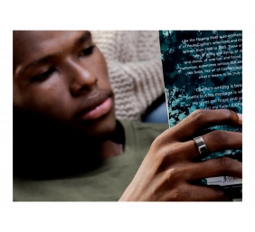 Ultrahuman | Ring Air | Space Silver | Size 9 | Smart Ring