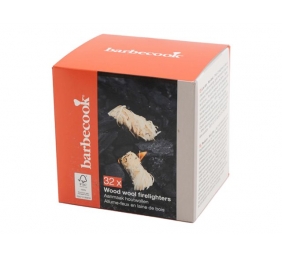 Barbecook | Wood wool firelighters 32 pieces FSC (per 12pcs) | BC-ACC-7426