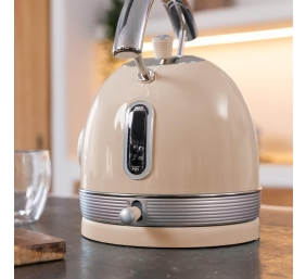 Cecotec Kettle | ThermoSense 420 Vintage | 2200 W | Electric | 1.8 L | Stainless steel | 360° rotational base | Light Beige