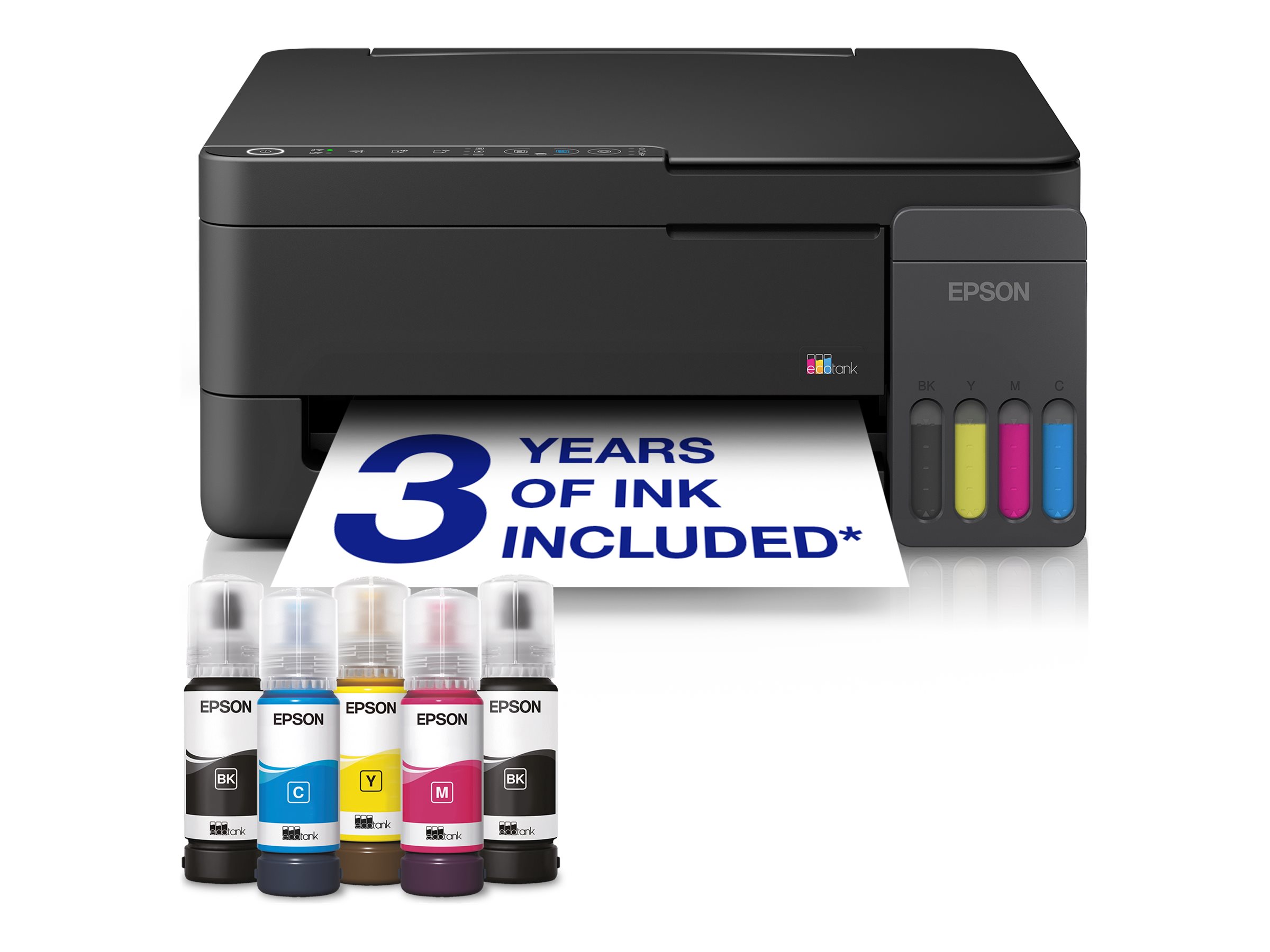 Epson EcoTank | L3350 | Inkjet | Colour | Multifuction Printer | A4 | Wi-Fi | Black