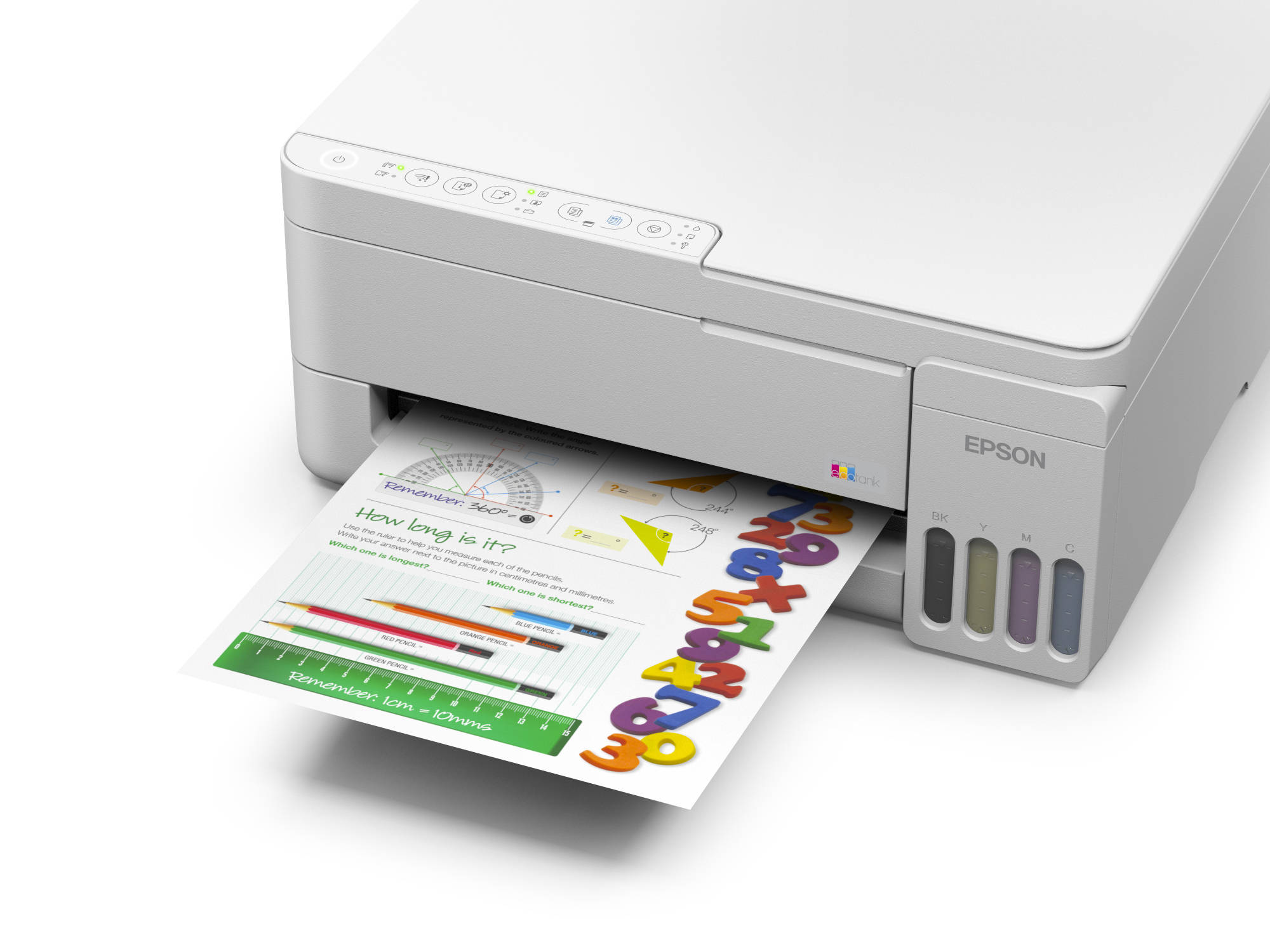 Epson EcoTank | L3356 | Inkjet | Colour | Multifuction Printer | A4 | Wi-Fi | White