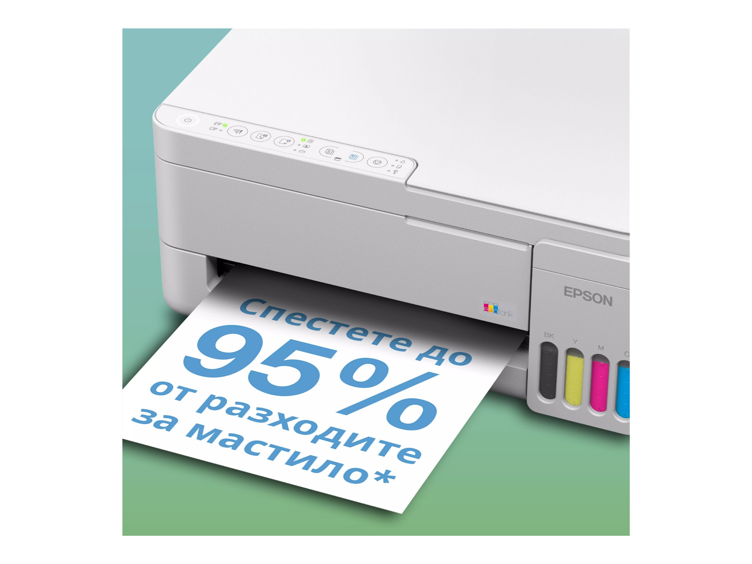 Epson EcoTank | L3356 | Inkjet | Colour | Multifuction Printer | A4 | Wi-Fi | White