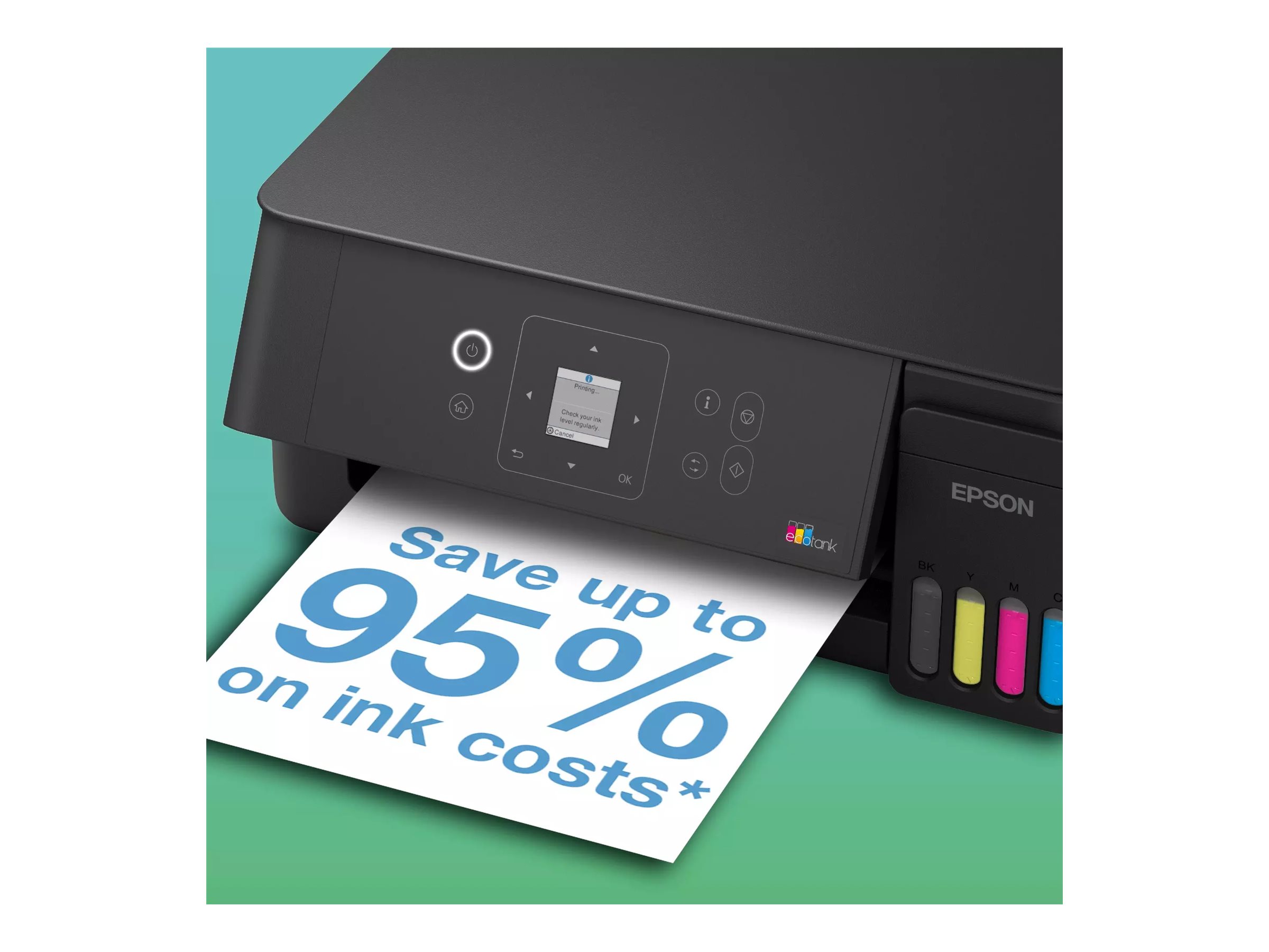 Epson EcoTank | L3360 | Inkjet | Colour | Multifuction Printer | A4 | Wi-Fi | Black