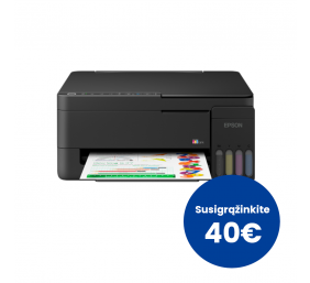 Epson EcoTank L3352 Spausdintuvas rašalinis spalvotas MFP A4 33 ppm USB Wi-Fi