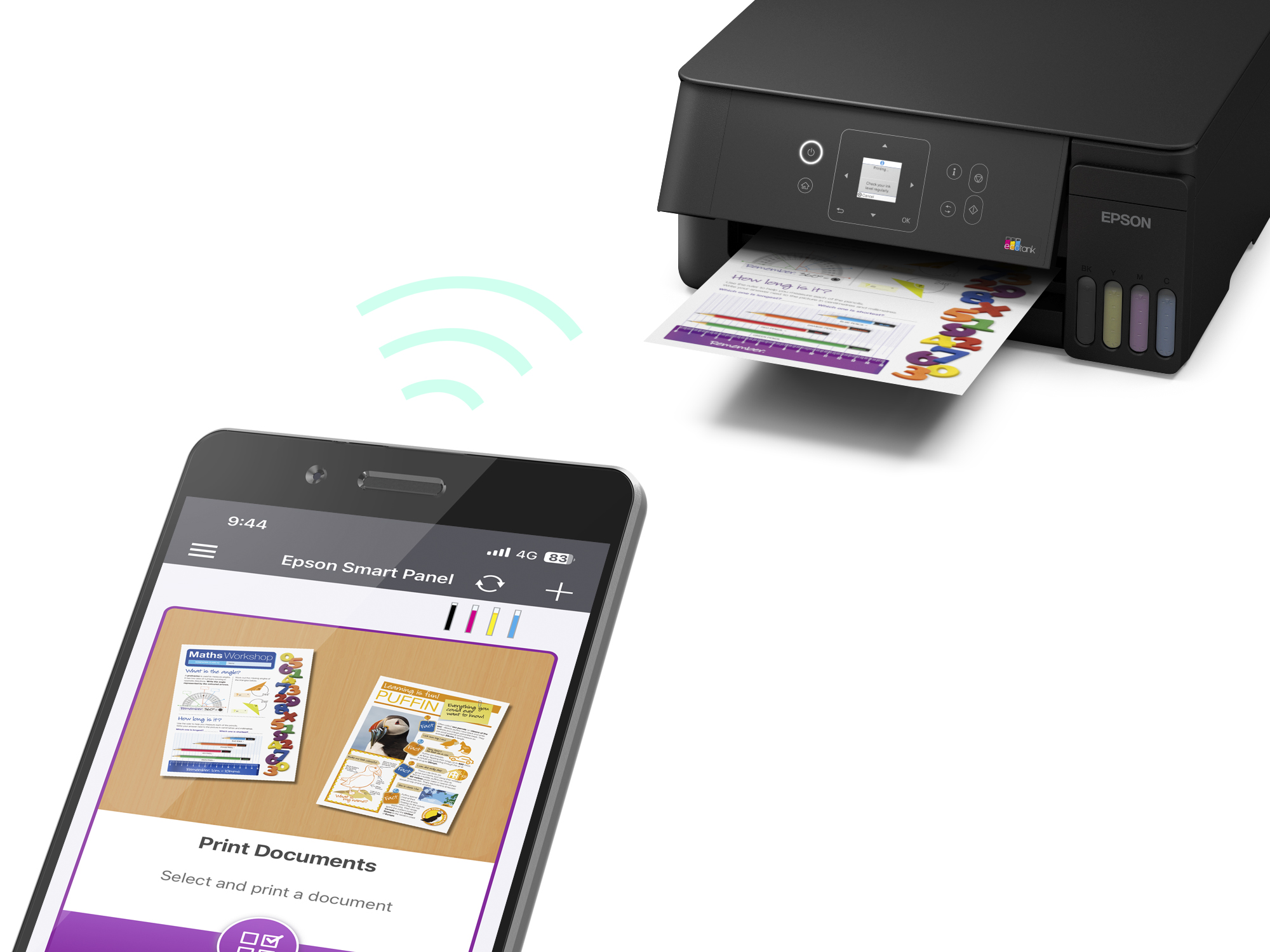 Epson EcoTank | L3361 | Inkjet | Colour | Multifuction Printer | A4 | Wi-Fi | Black