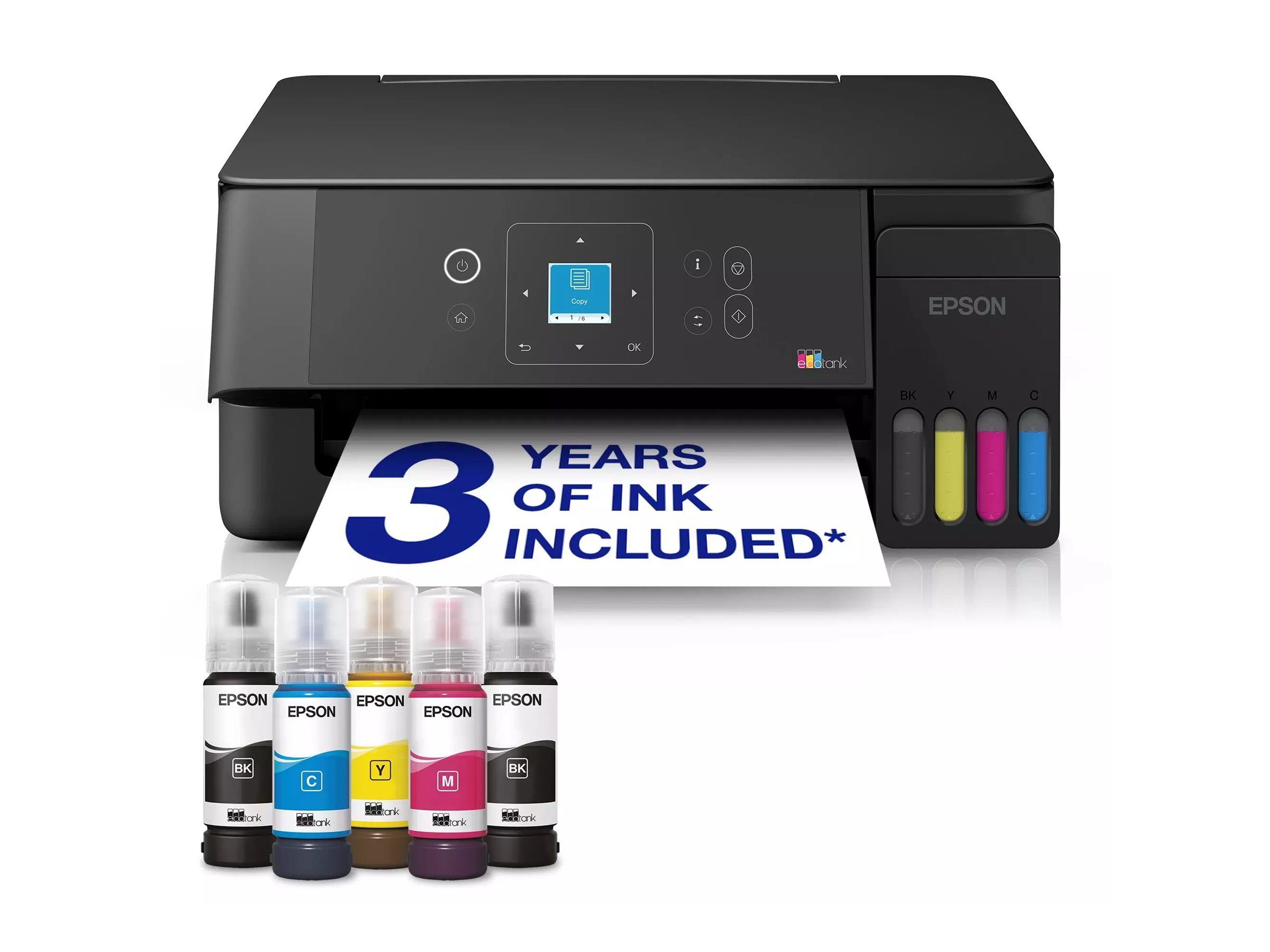 Epson EcoTank | L3361 | Inkjet | Colour | Multifuction Printer | A4 | Wi-Fi | Black