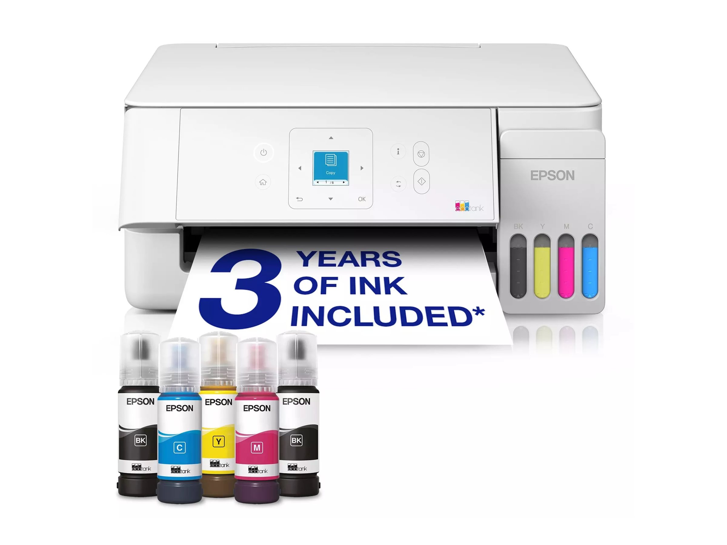 Epson Multifunctional printer | EcoTank L3366 | Inkjet | Colour | A4 | Wi-Fi | White
