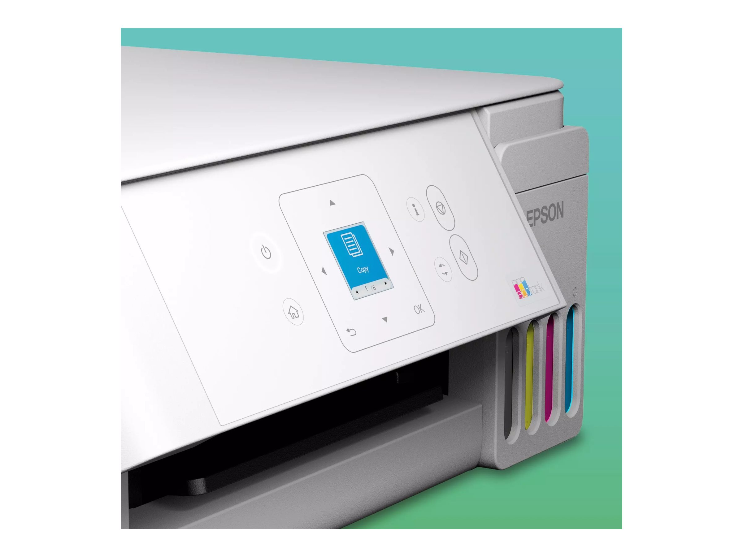 Epson Multifunctional printer | EcoTank L3366 | Inkjet | Colour | A4 | Wi-Fi | White