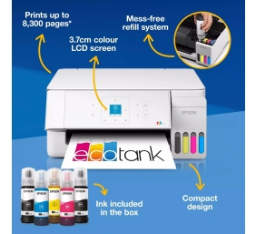 Epson Multifunctional printer | EcoTank L3366 | Inkjet | Colour | A4 | Wi-Fi | White