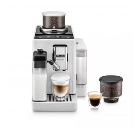 Delonghi | Coffee maker | Rivelia EXAM440.55.W | Pump pressure 19 bar | Built-in milk frother | Fully Automatic | 1450 W | Arctic White