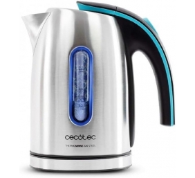 Cecotec Kettle | ThermoSense 220 Steel | Electric | 1630 W | 1.2 L | Stainless Steel | 360° rotational base | Stainless Steel