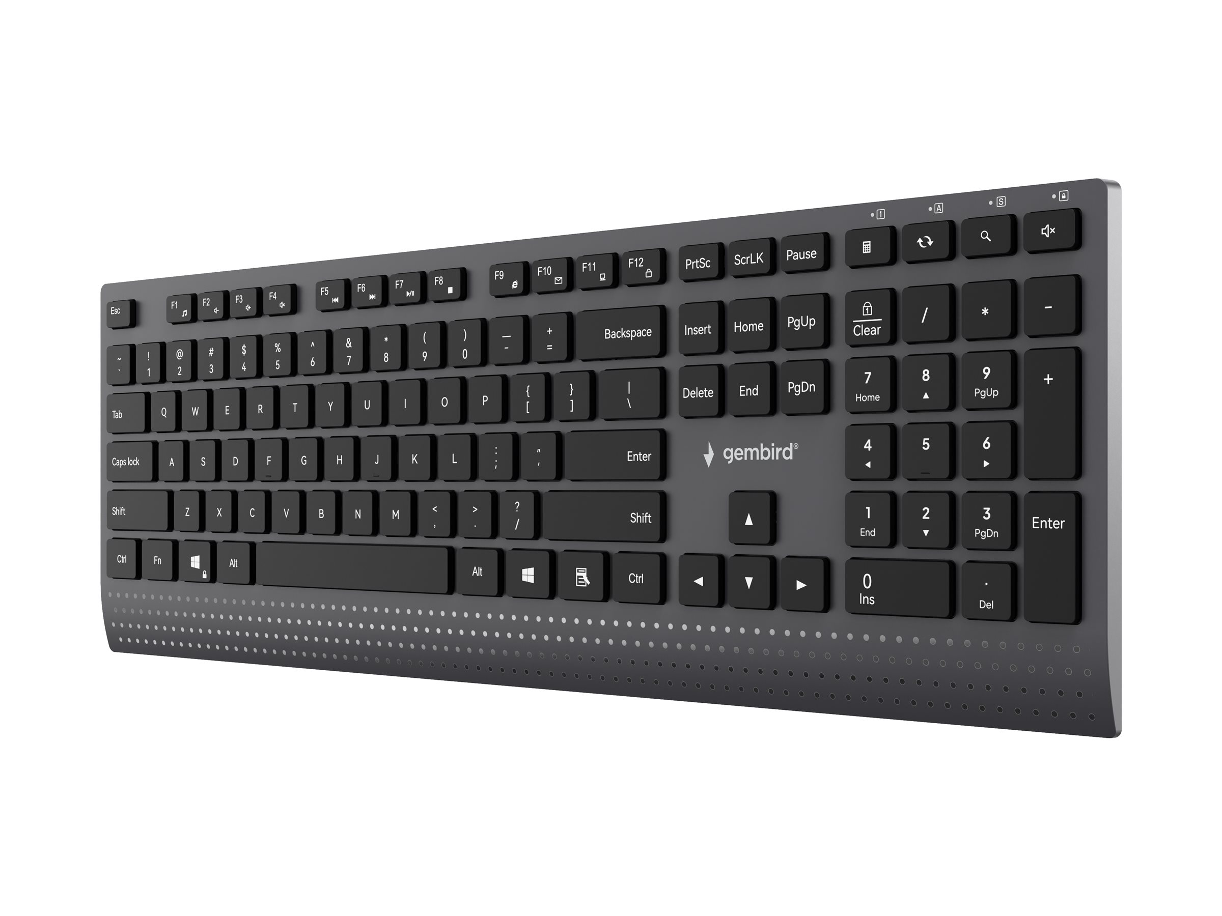 Gembird KB-MCH-06 | Keyboard | Wired | US | Black