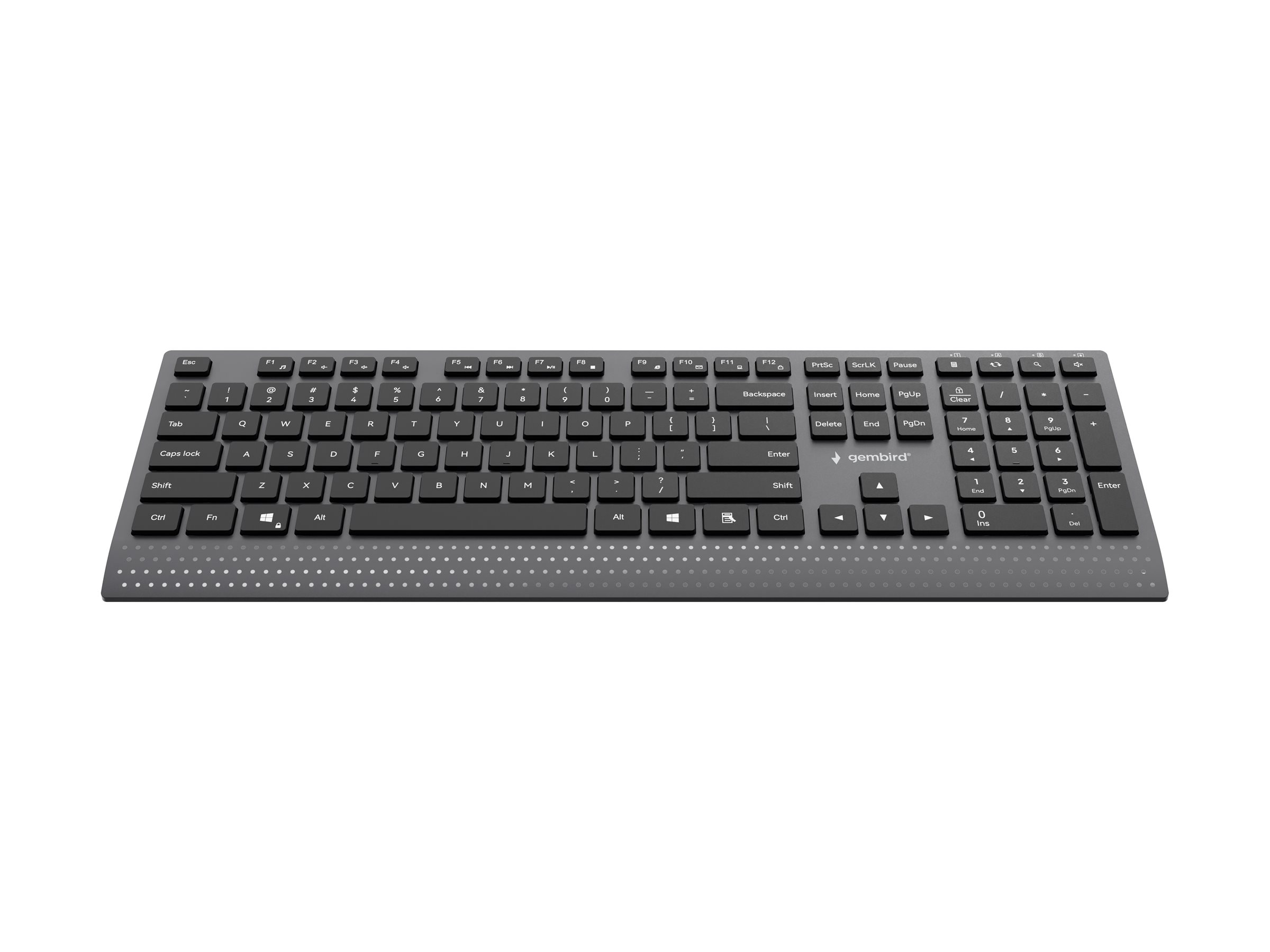 Gembird KB-MCH-06 | Keyboard | Wired | US | Black