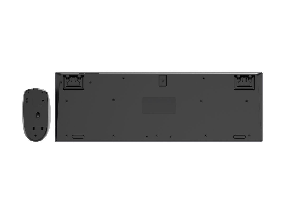 Gembird KBS-WPS-02 | Keyboard and Mouse Set | Wireless | US | Bluetooth | Black